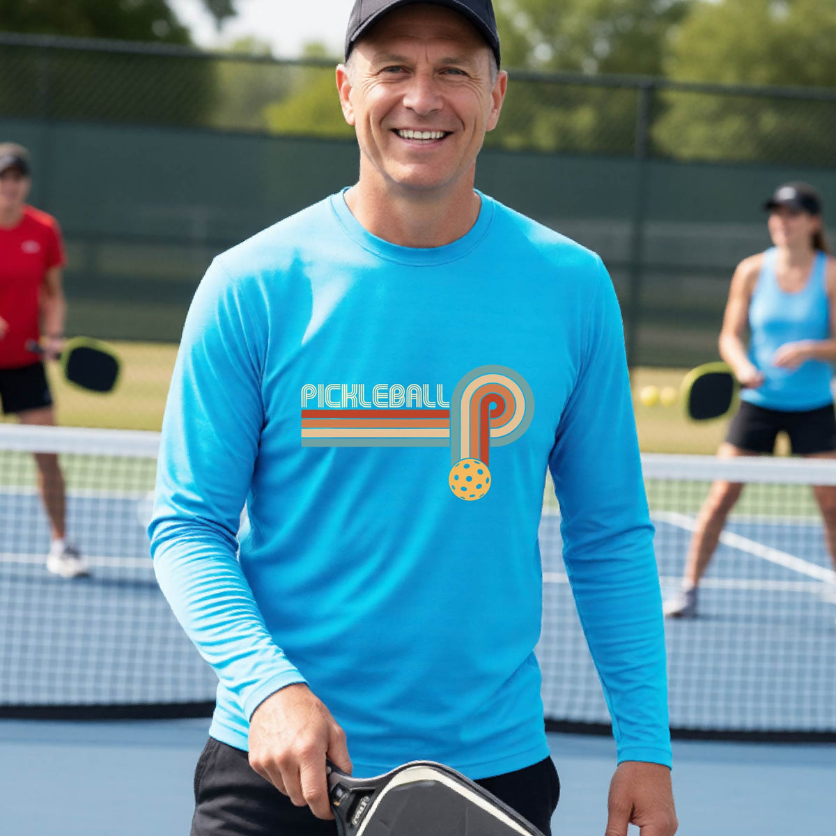 Men’s Pickleball Performance Shirt – Athletic Pickleball Apparel - Long-Sleeve