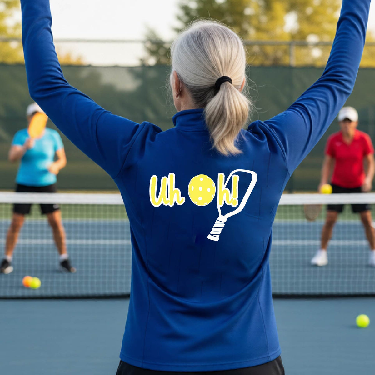Women’s Pickleball Quarter-Zip Shirt – Court & Casual Athletic Wear
