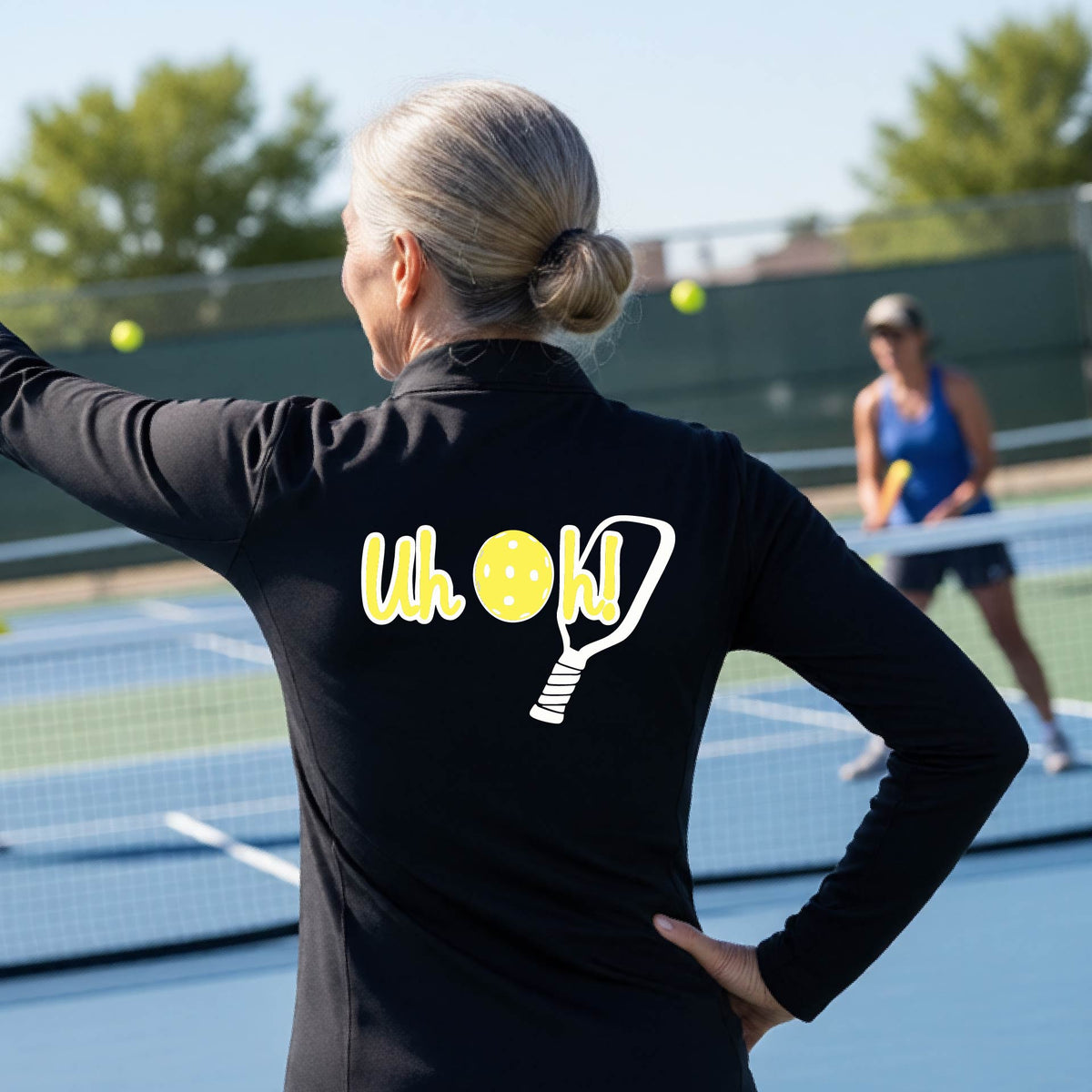 Women’s Pickleball Quarter-Zip Shirt – Court & Casual Athletic Wear