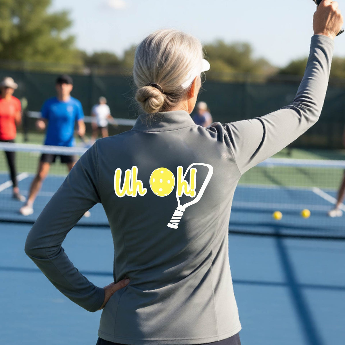 Women’s Pickleball Quarter-Zip Shirt – Court & Casual Athletic Wear