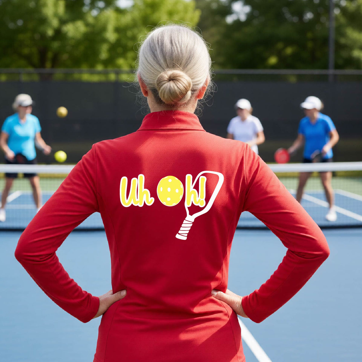 Women’s Pickleball Quarter-Zip Shirt – Court & Casual Athletic Wear