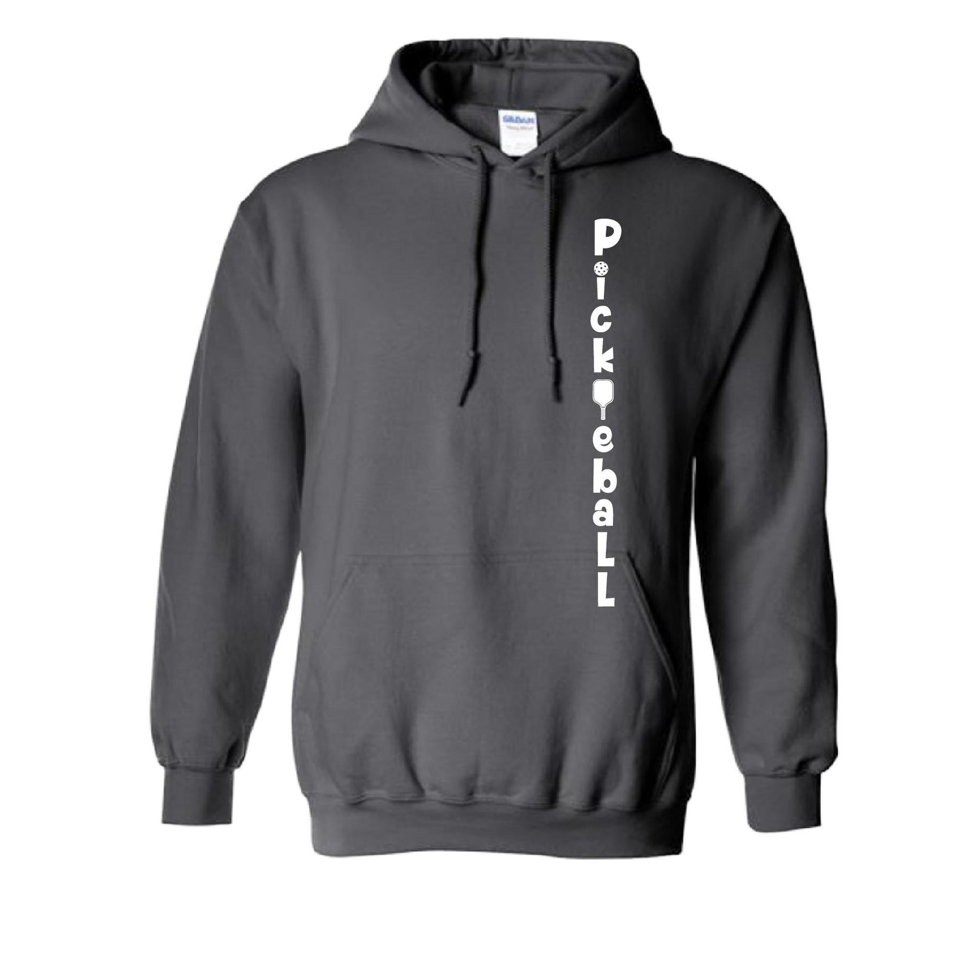 Pickleball Vertical (Customizable) | Unisex Hoodie Pickleball Sweatshirt | 50% Cotton 50% Polyester
