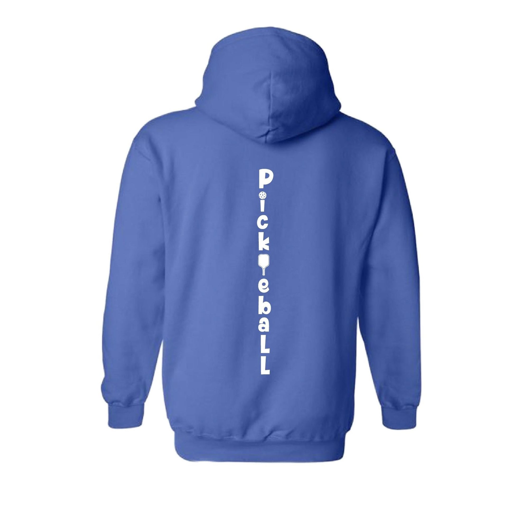 Pickleball Vertical (Customizable) | Unisex Hoodie Pickleball Sweatshirt | 50% Cotton 50% Polyester