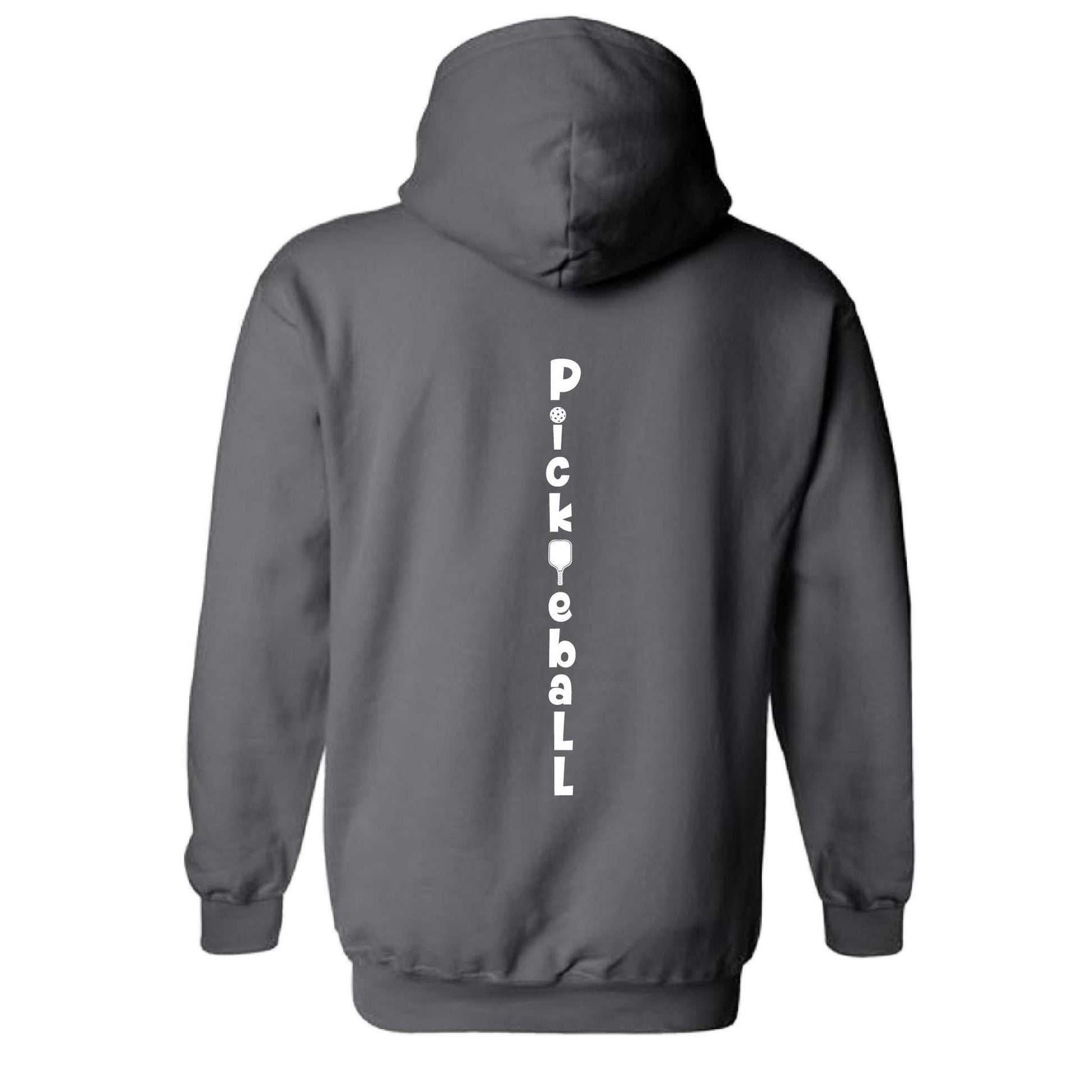 Pickleball Vertical (Customizable) | Unisex Hoodie Pickleball Sweatshirt | 50% Cotton 50% Polyester