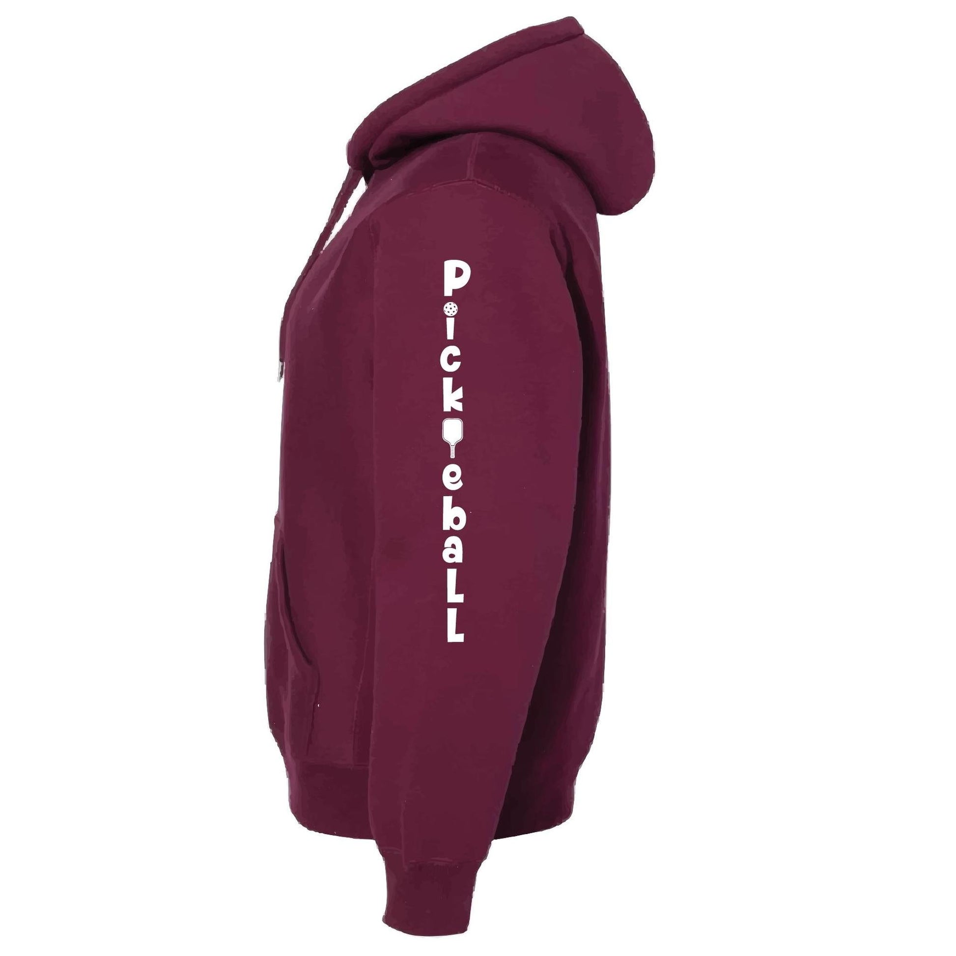 Pickleball Vertical (Customizable) | Unisex Hoodie Pickleball Sweatshirt | 50% Cotton 50% Polyester