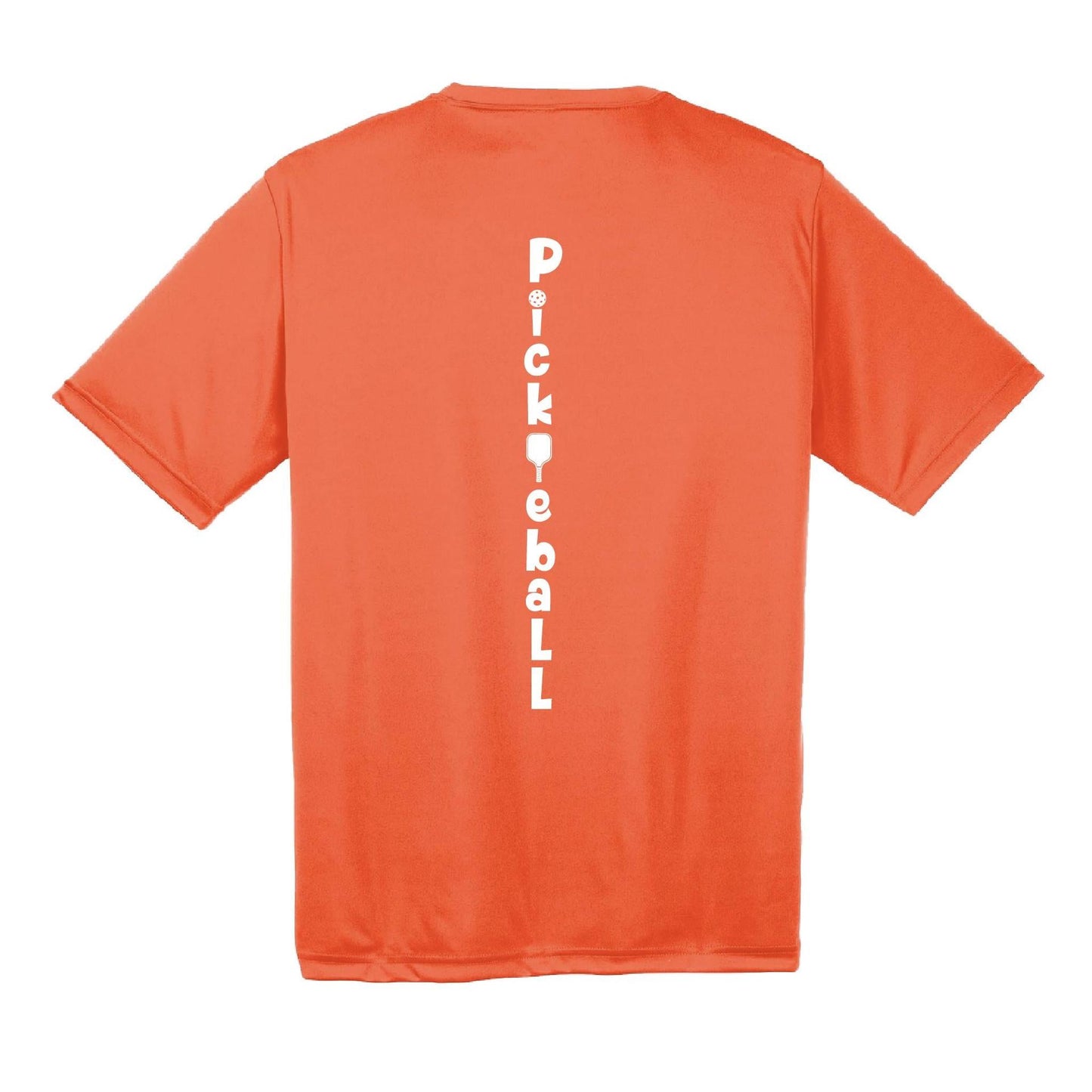Pickleball Vertical (Customizable) | Youth Short Sleeve Pickleball Performance T-Shirts | 100% Polyester