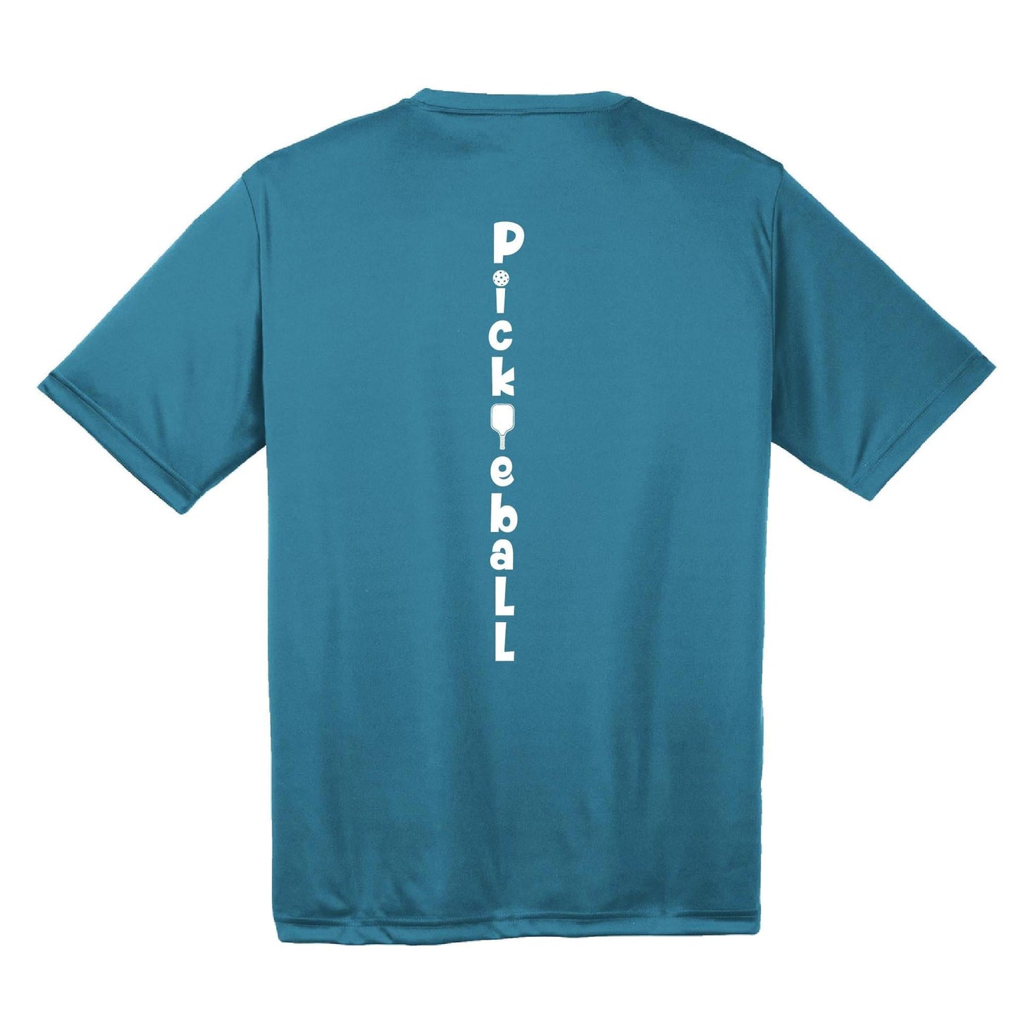 Pickleball Vertical (Customizable) | Youth Short Sleeve Pickleball Performance T-Shirts | 100% Polyester