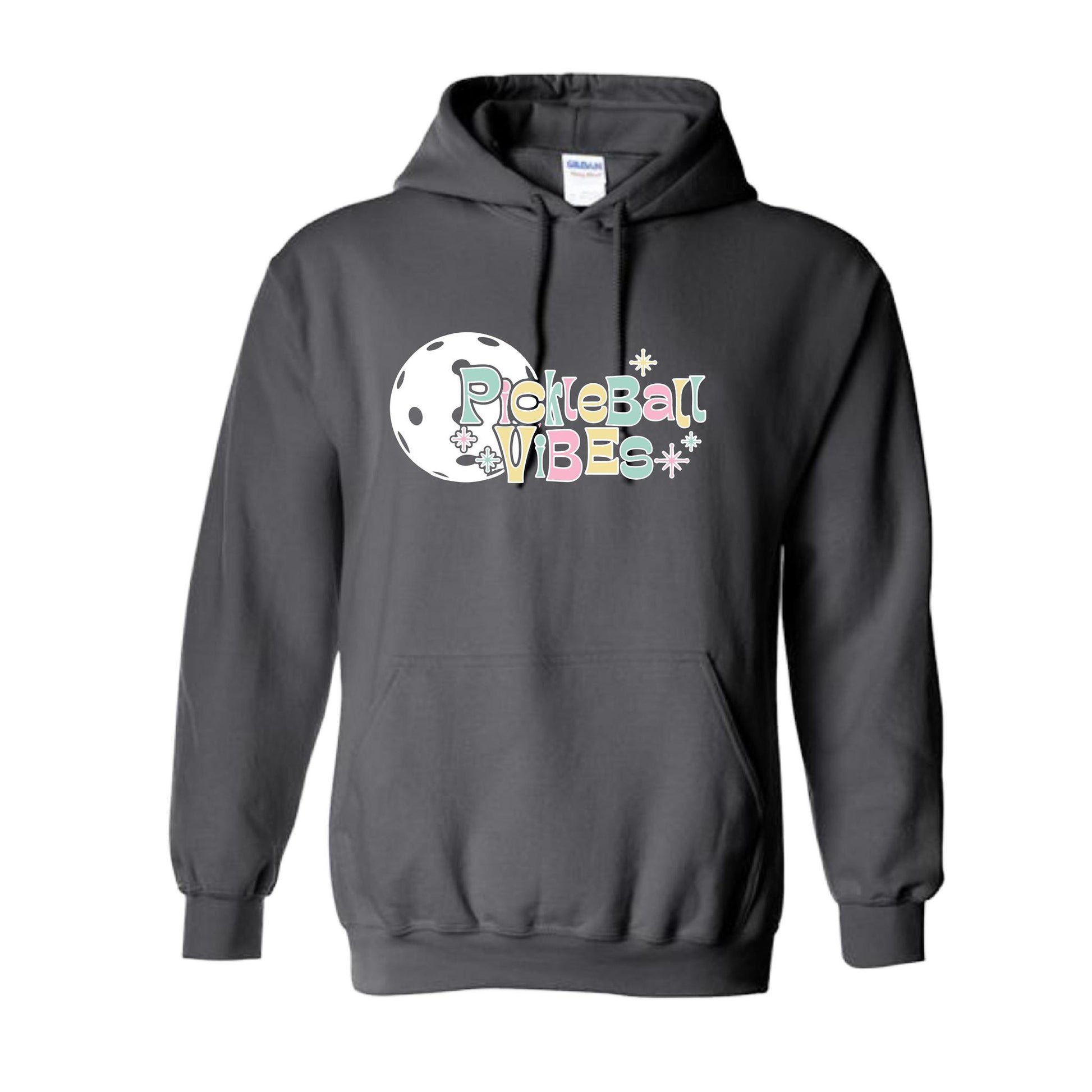 Pickleball Vibes | Unisex Hoodie Athletic Sweatshirt | 50% Cotton/50% Polyester