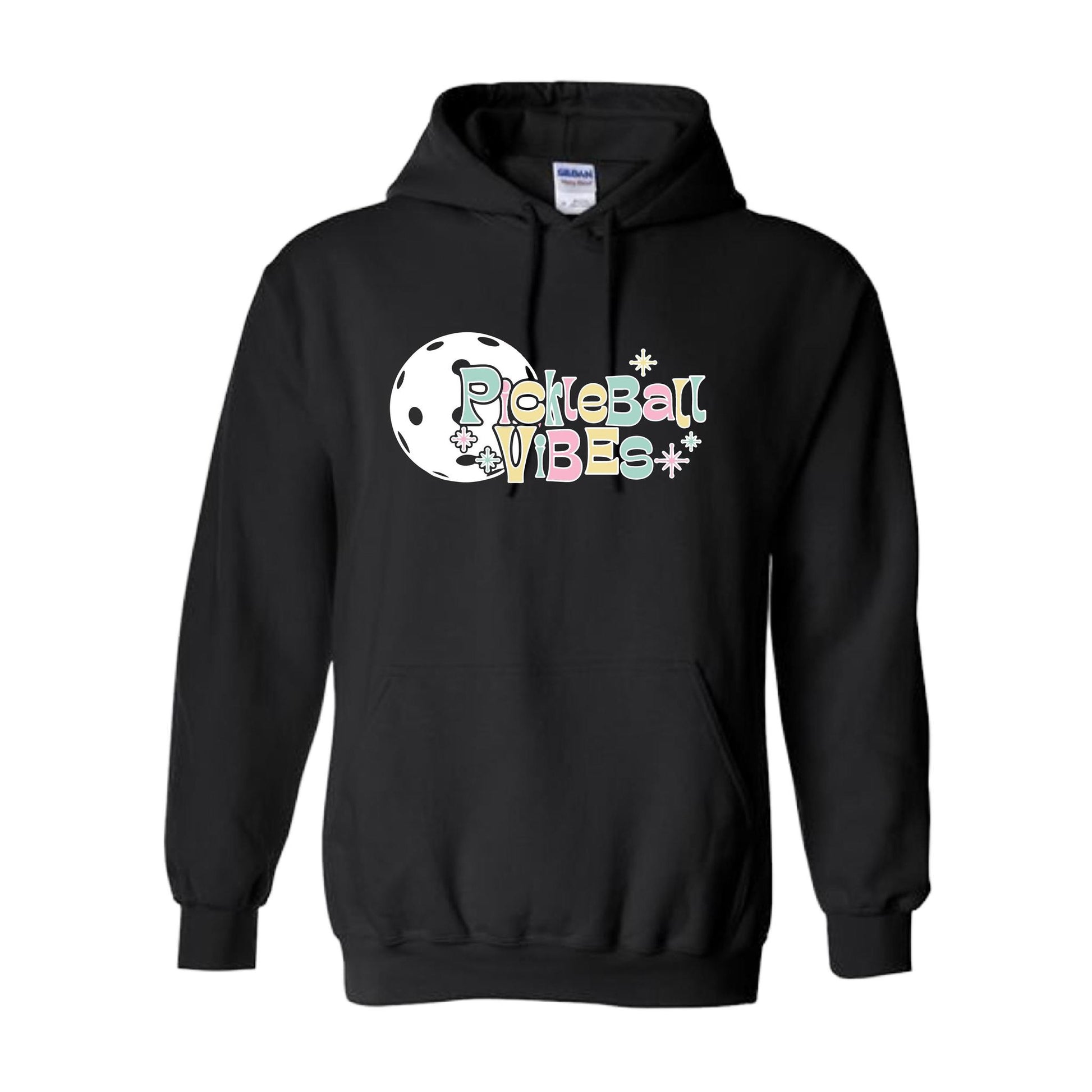 Pickleball Vibes | Unisex Hoodie Athletic Sweatshirt | 50% Cotton/50% Polyester
