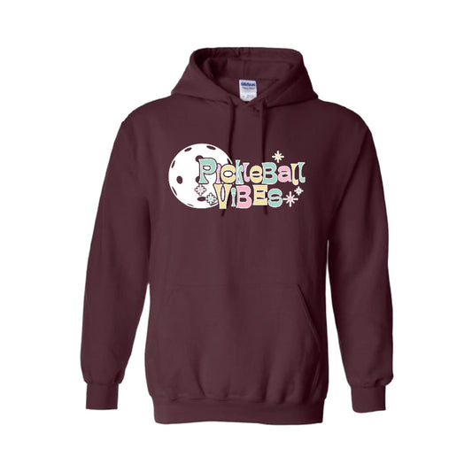 Pickleball Vibes | Unisex Hoodie Athletic Sweatshirt | 50% Cotton/50% Polyester