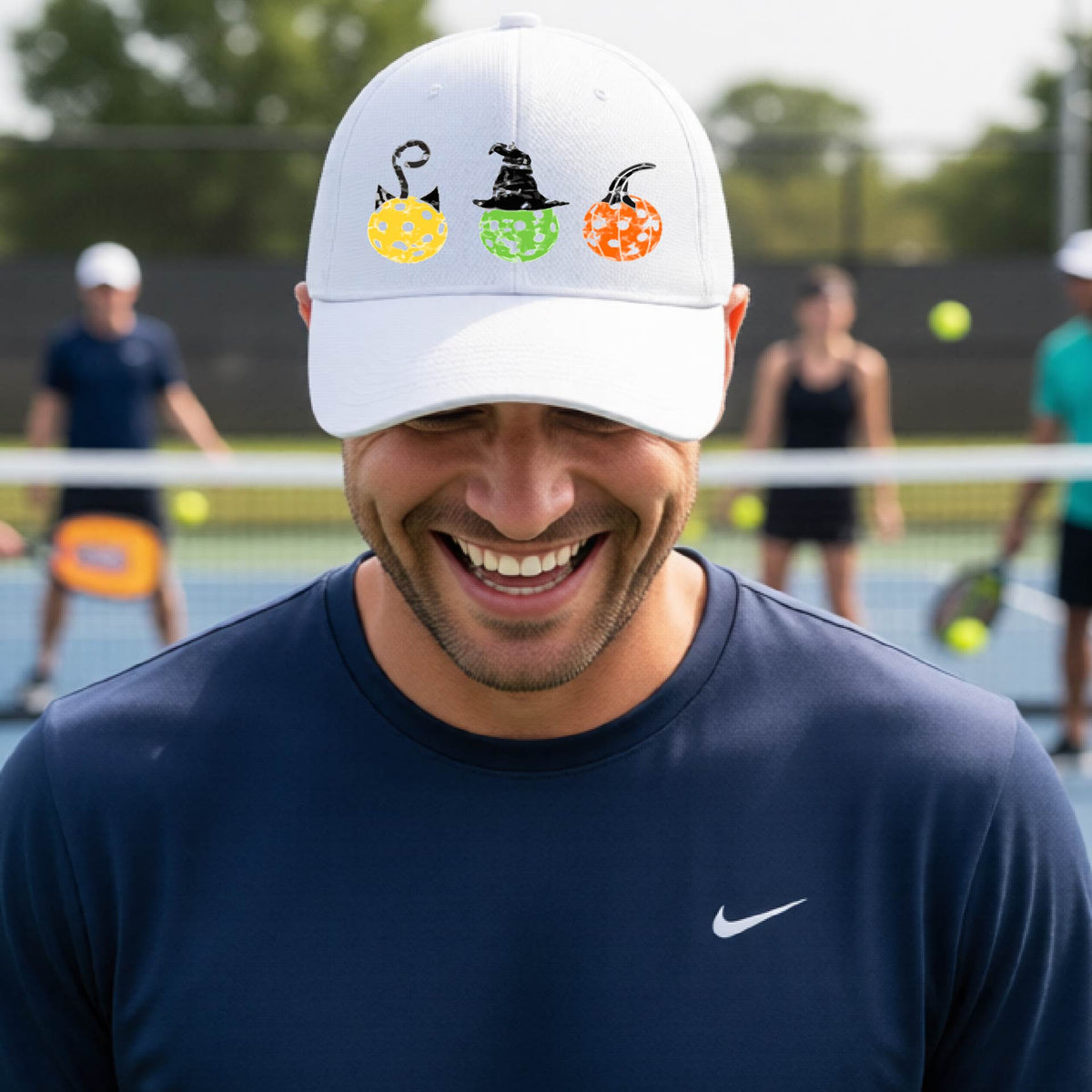 Halloween Pickleball Hats Performance Headwear Premium Moisture-Wicking Headwear