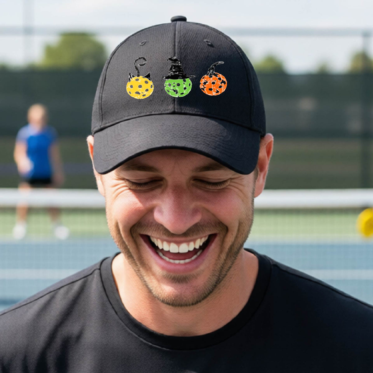 Halloween Pickleball Hats Performance Headwear Premium Moisture-Wicking Headwear