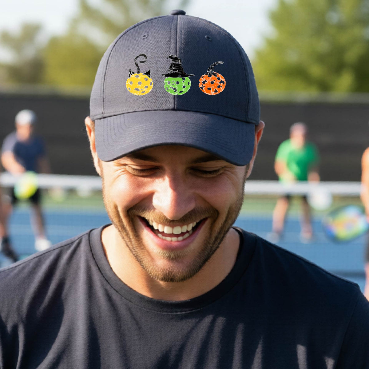 Halloween Pickleball Hats Performance Headwear Premium Moisture-Wicking Headwear