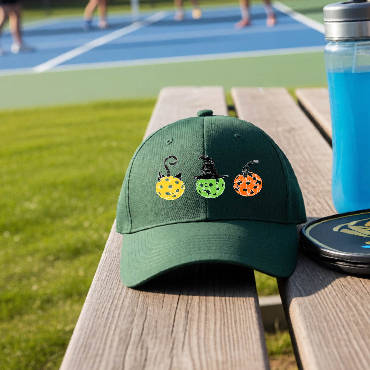 Halloween Pickleball Hats Performance Headwear Premium Moisture-Wicking Headwear