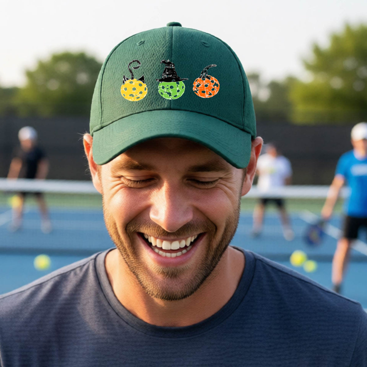 Halloween Pickleball Hats Performance Headwear Premium Moisture-Wicking Headwear