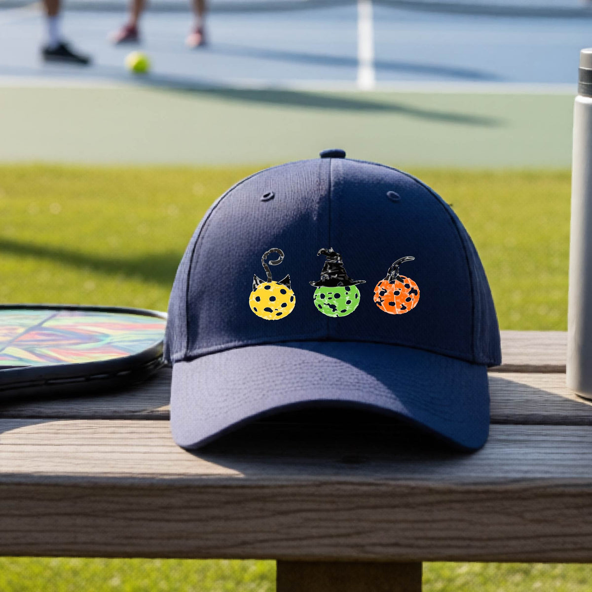 Halloween Pickleball Hats Performance Headwear Premium Moisture-Wicking Headwear