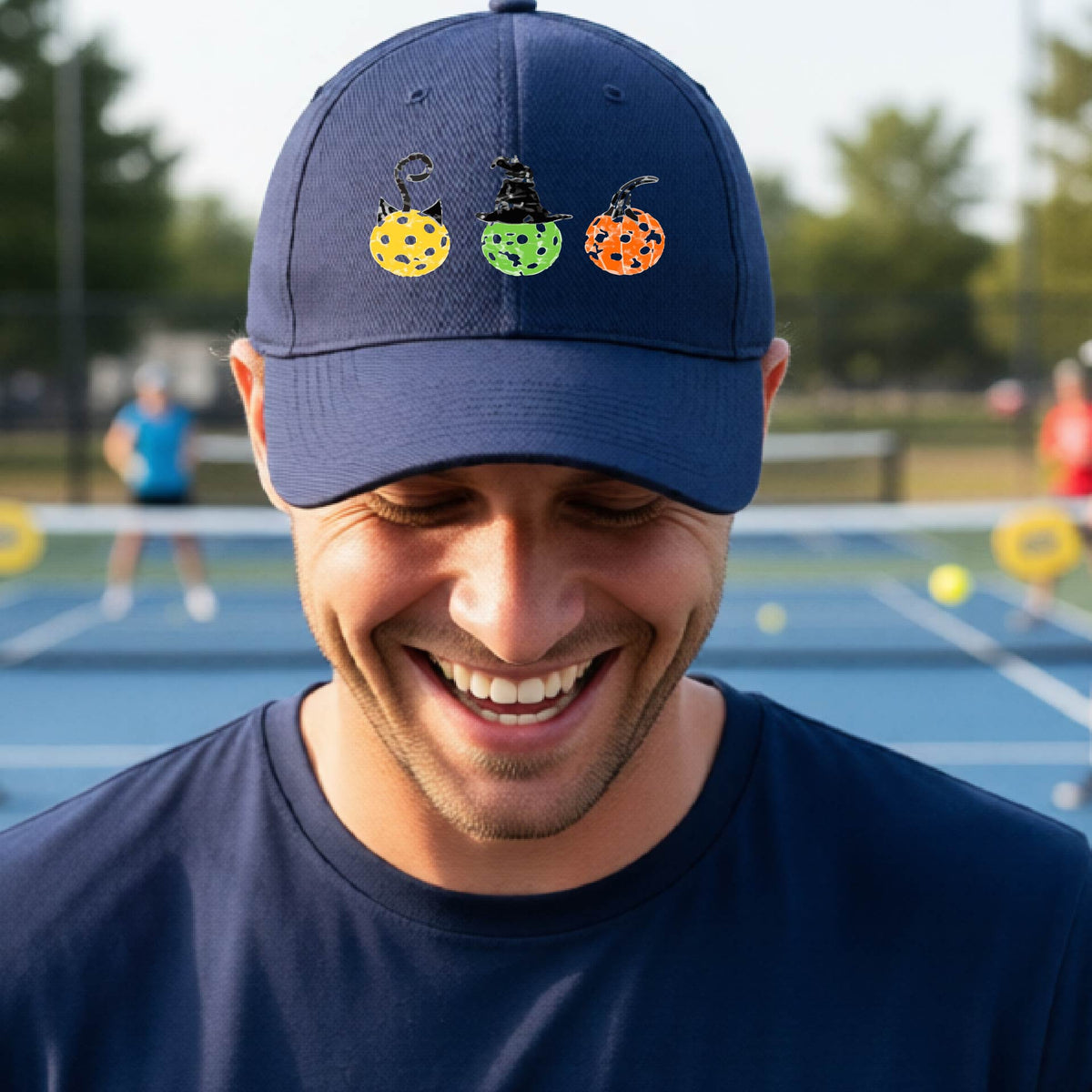 Halloween Pickleball Hats Performance Headwear Premium Moisture-Wicking Headwear