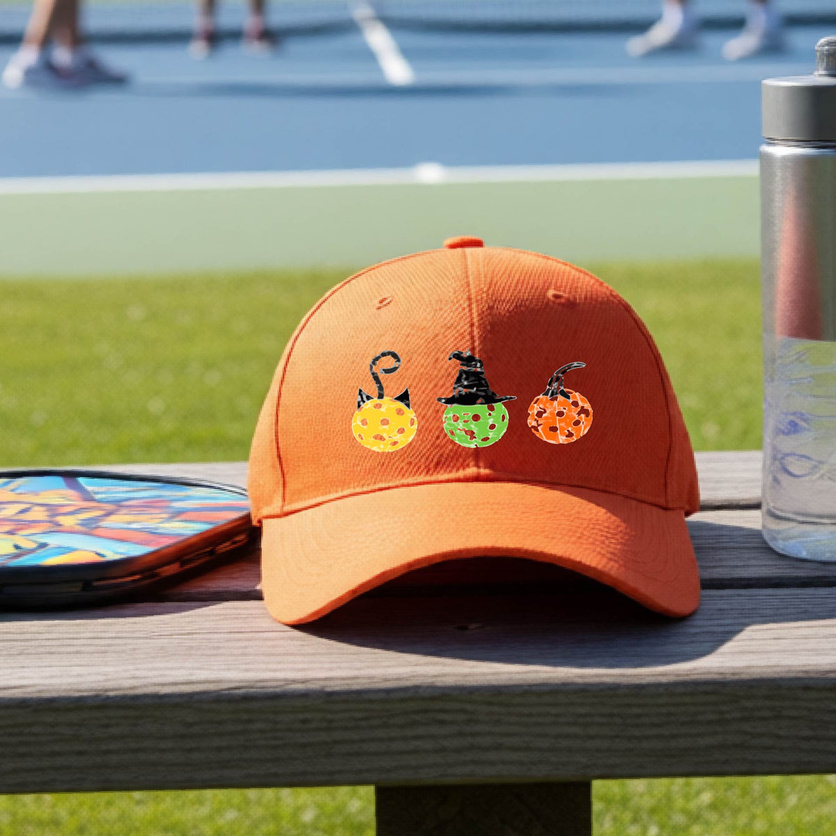 Halloween Pickleball Hats Performance Headwear Premium Moisture-Wicking Headwear