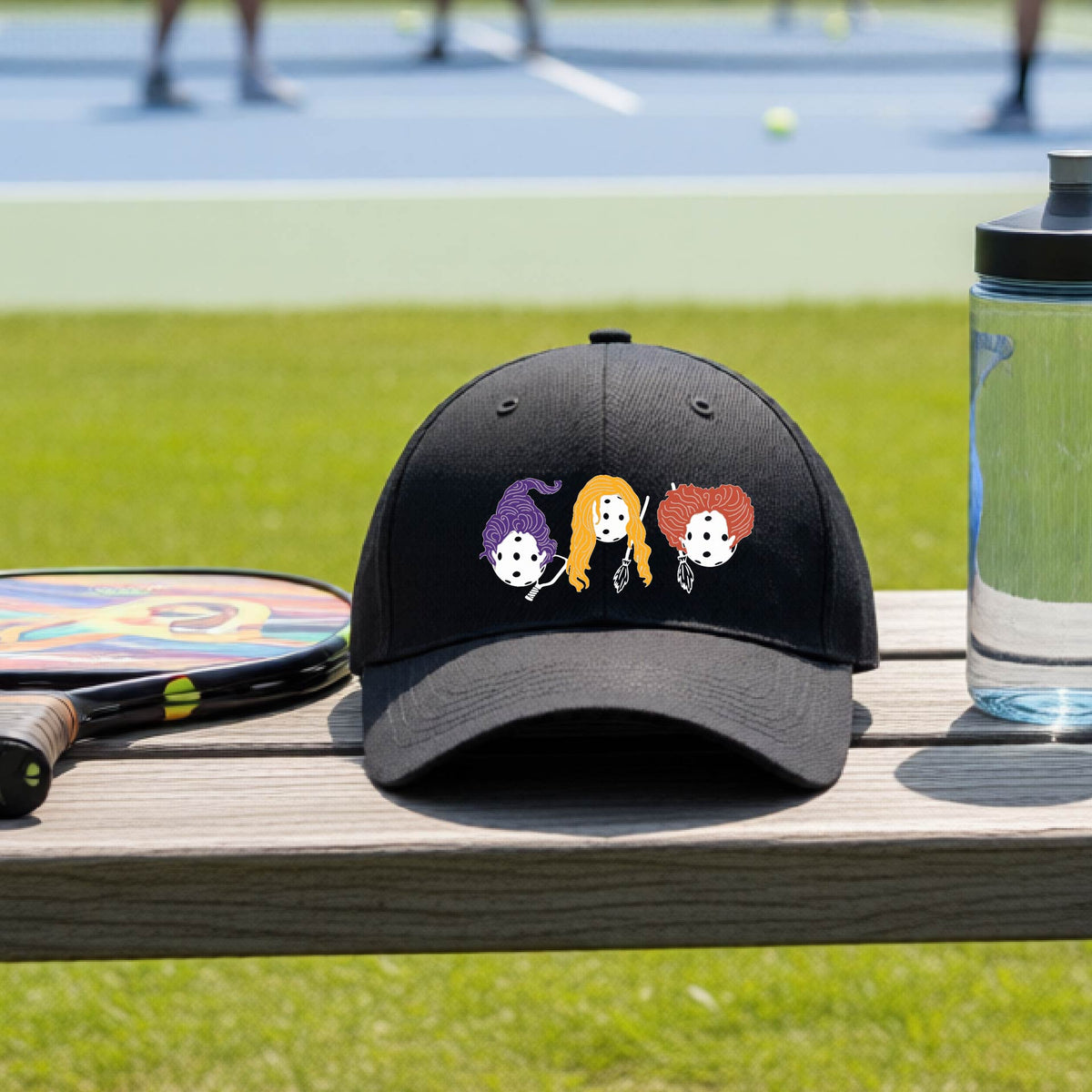 Halloween Pickleball Hats Performance Headwear Premium Moisture-Wicking Headwear