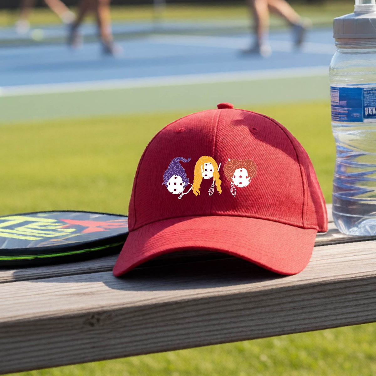 Halloween Pickleball Hats Performance Headwear Premium Moisture-Wicking Headwear