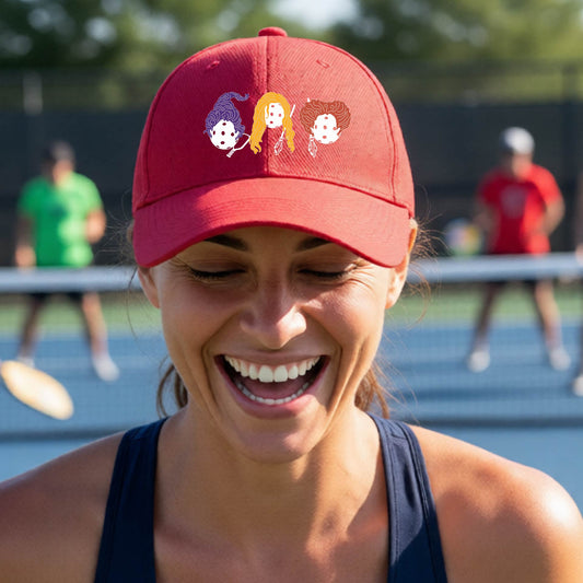 Halloween Pickleball Hats Performance Headwear Premium Moisture-Wicking Headwear
