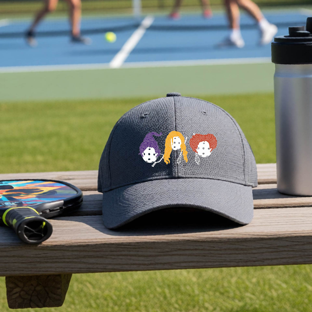 Halloween Pickleball Hats Performance Headwear Premium Moisture-Wicking Headwear