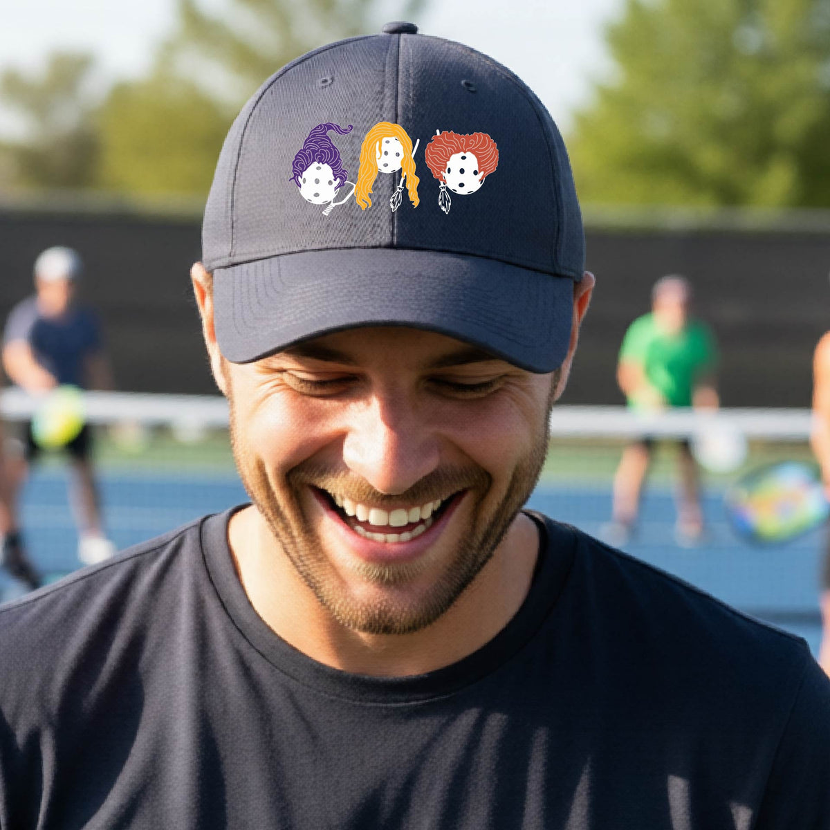 Halloween Pickleball Hats Performance Headwear Premium Moisture-Wicking Headwear