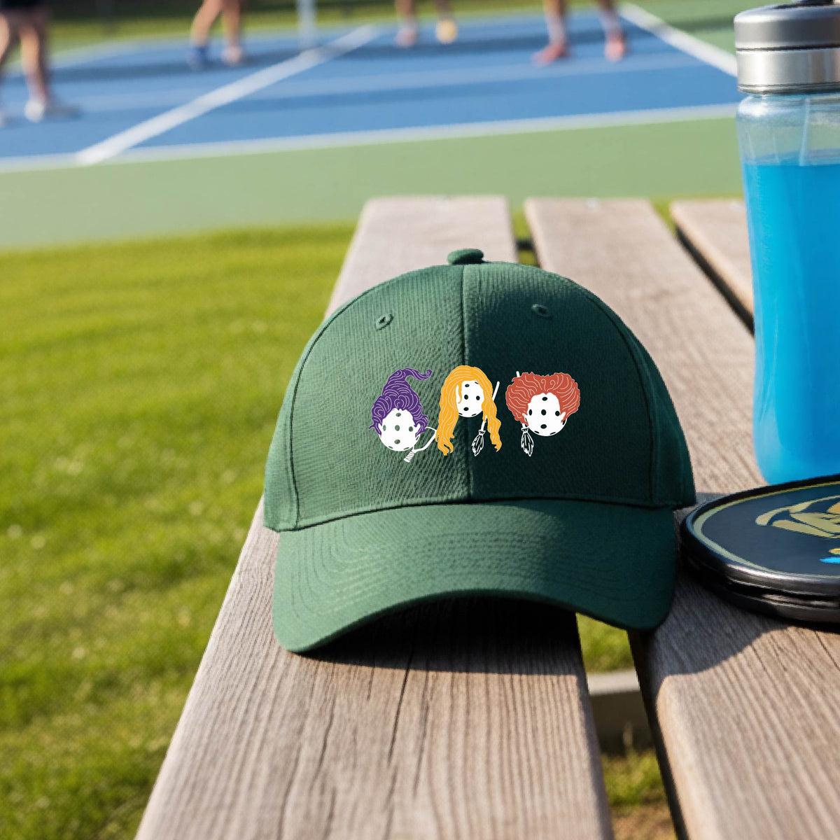 Halloween Pickleball Hats Performance Headwear Premium Moisture-Wicking Headwear