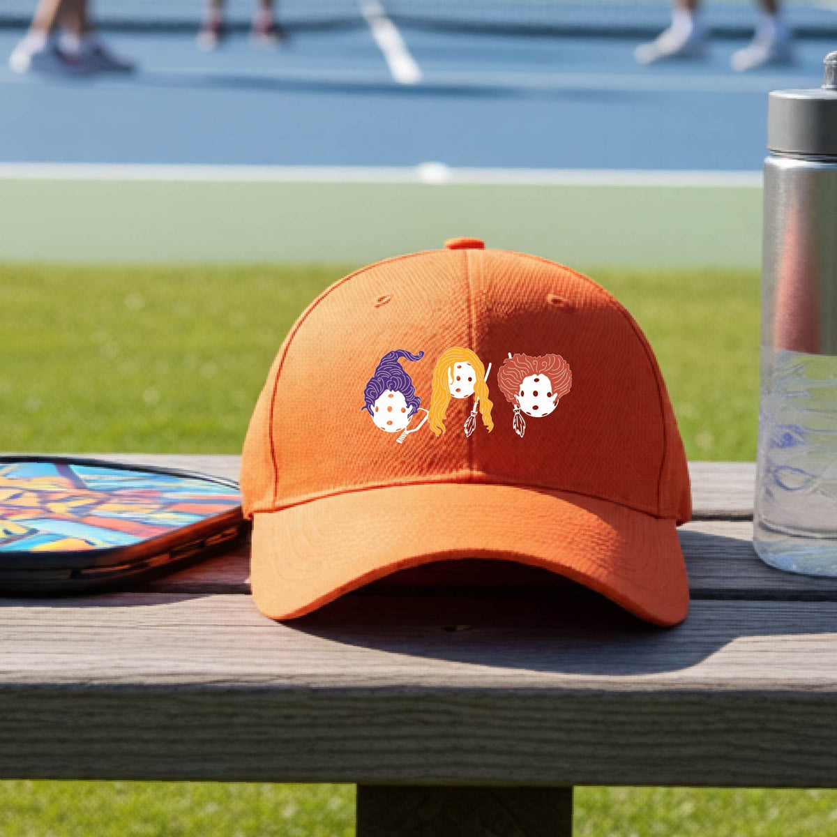 Halloween Pickleball Hats Performance Headwear Premium Moisture-Wicking Headwear