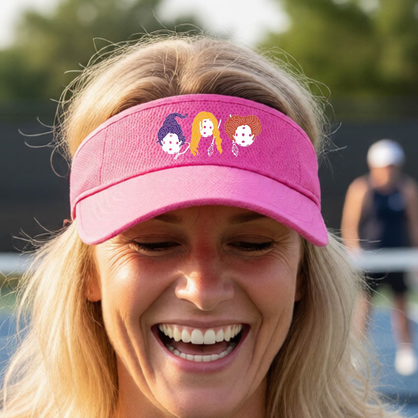 Premium Pickleball Moisture-Wicking Halloween Pickleball Visors Premium Performance Headwear