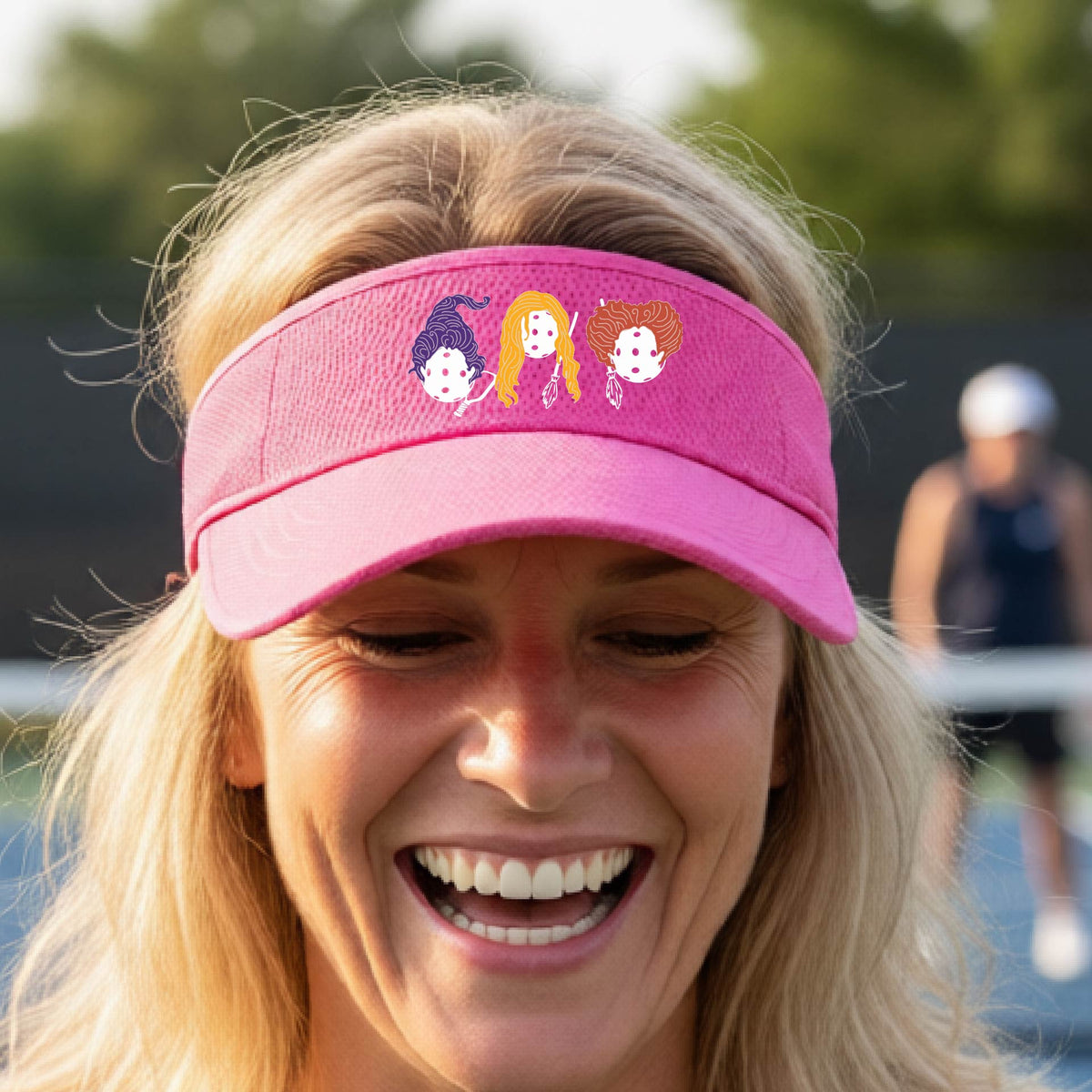 Premium Pickleball Moisture-Wicking Halloween Pickleball Visors Premium Performance Headwear