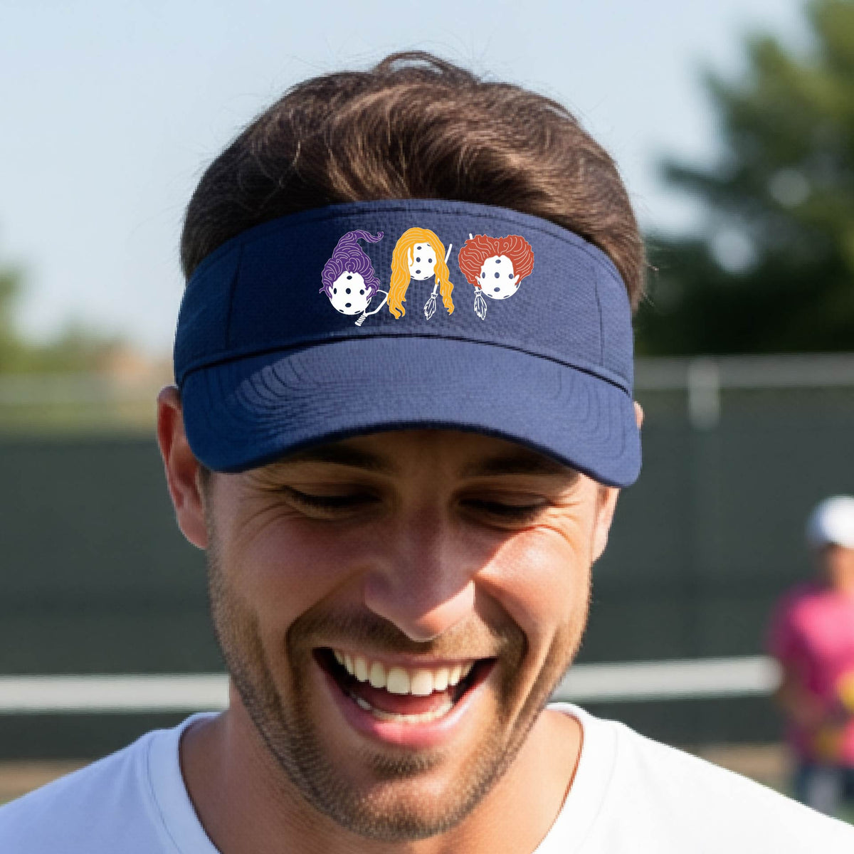 Premium Pickleball Moisture-Wicking Halloween Pickleball Visors Premium Performance Headwear