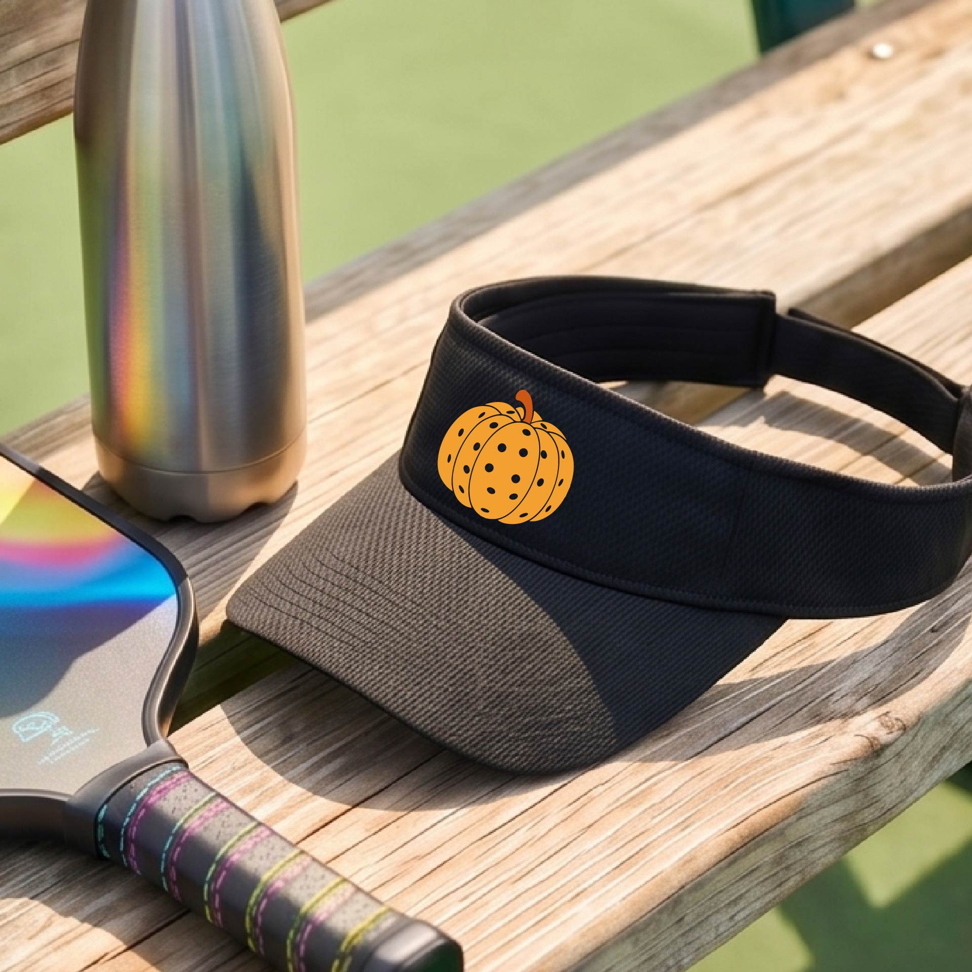Halloween Pickleball Visors Moisture-Wicking High-Quality Performance Premium Headwear