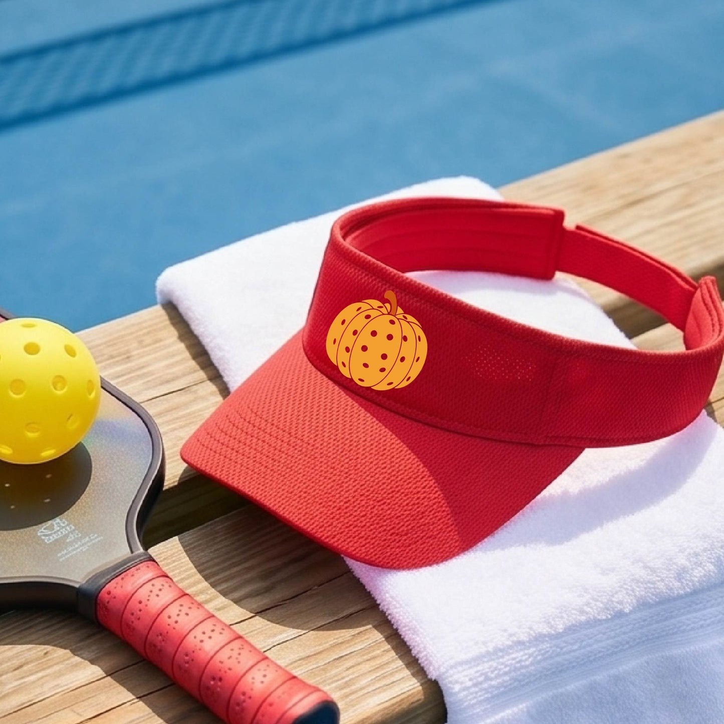 Halloween Pickleball Visors Moisture-Wicking High-Quality Performance Premium Headwear