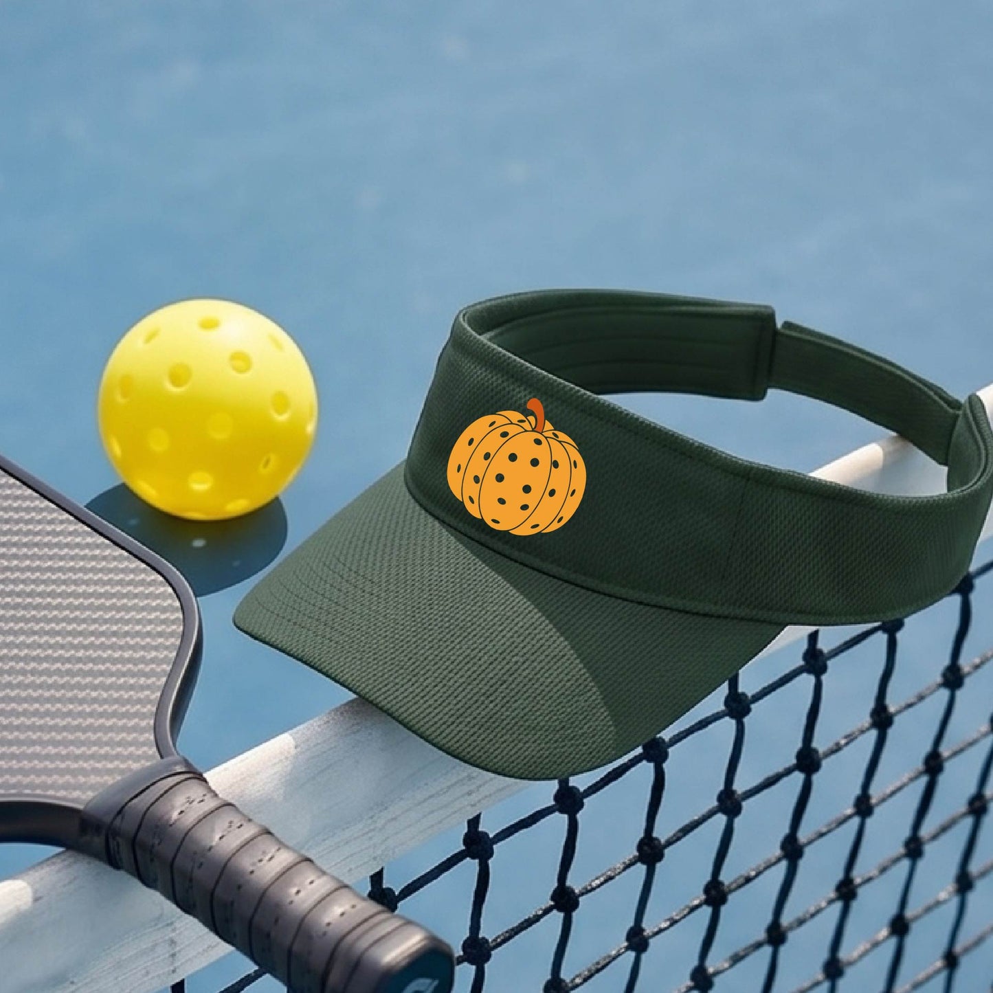Halloween Pickleball Visors Moisture-Wicking High-Quality Performance Premium Headwear