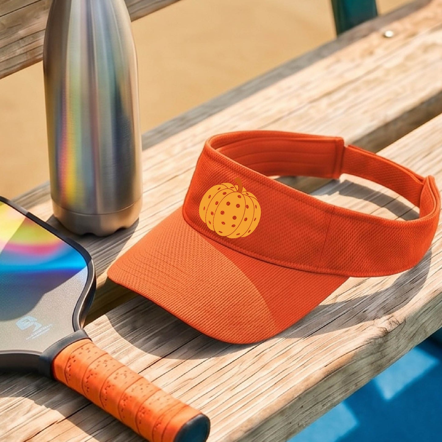 Halloween Pickleball Visors Moisture-Wicking High-Quality Performance Premium Headwear