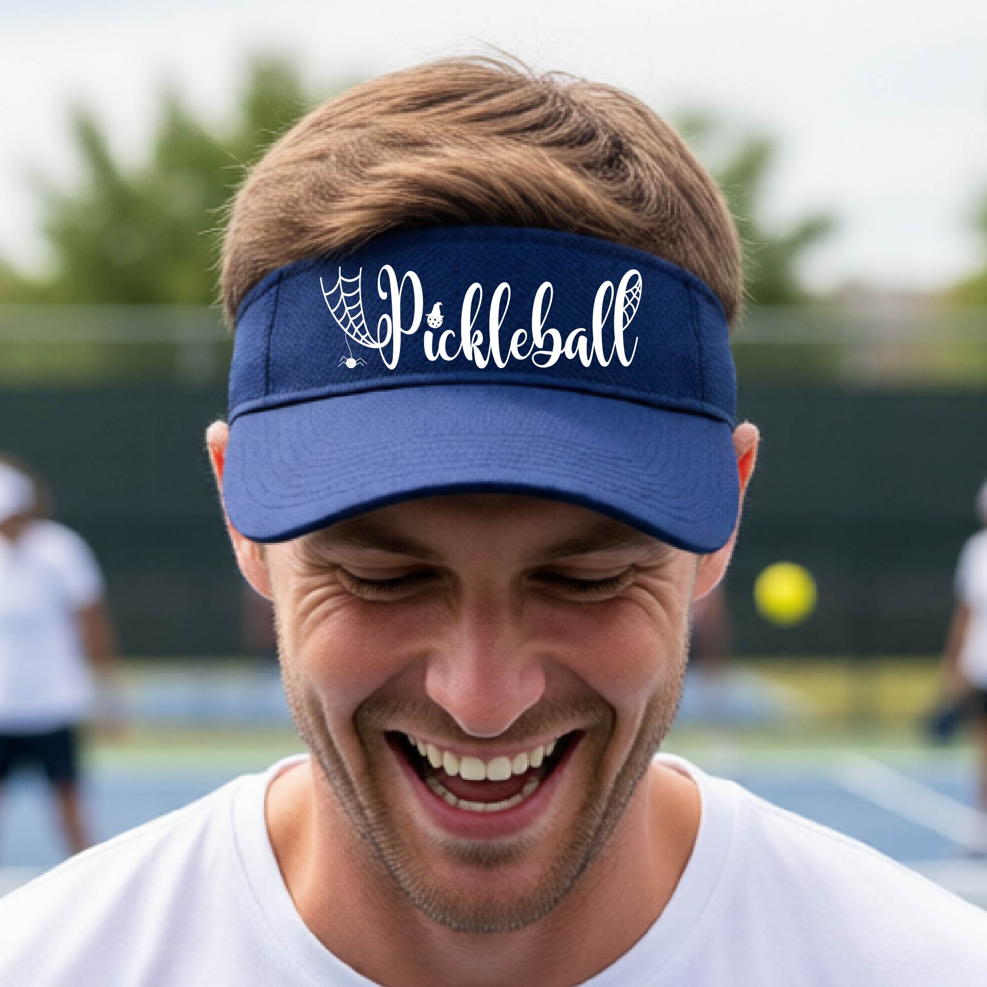 Halloween Pickleball Visors Moisture-Wicking High-Quality Performance Premium Headwear