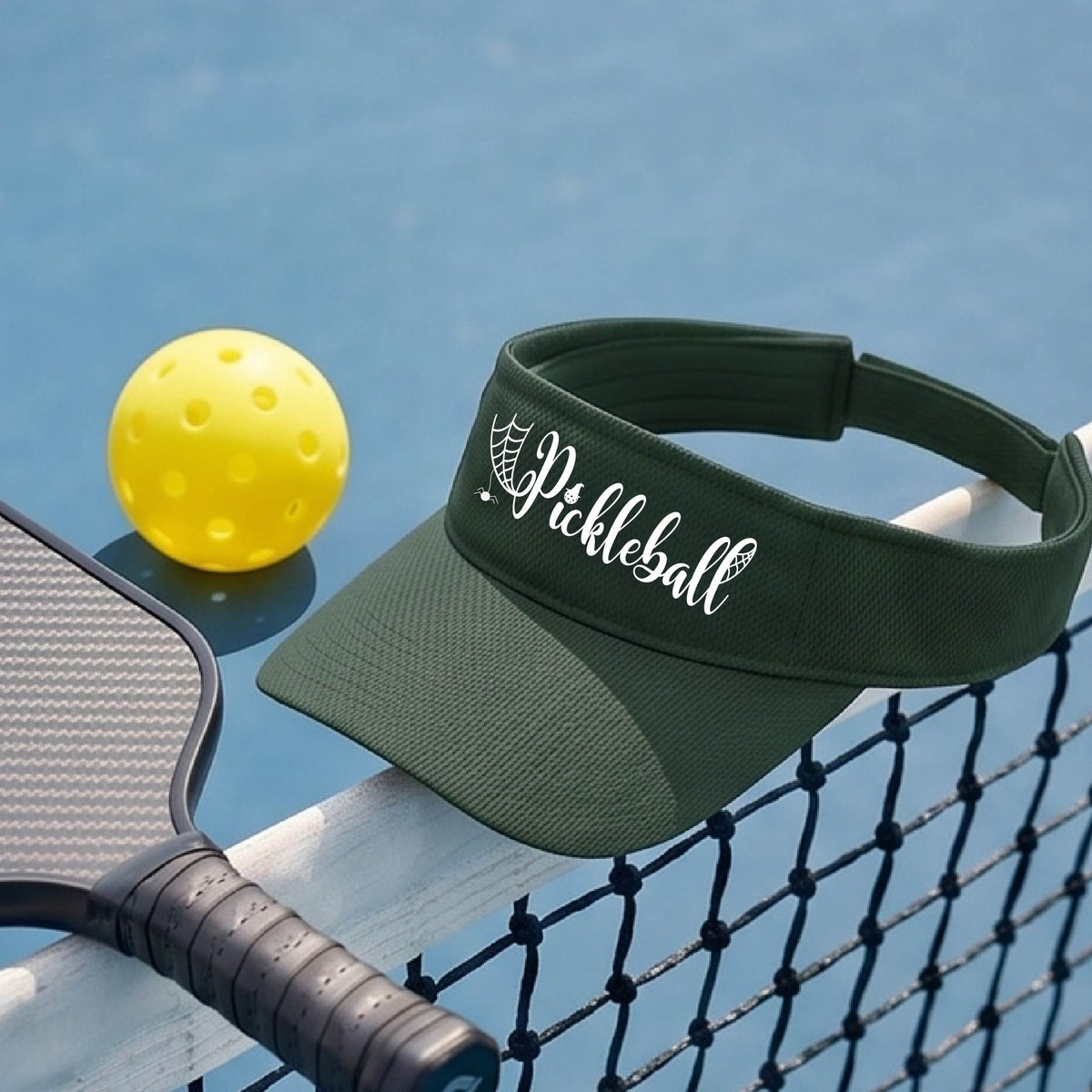 Halloween Pickleball Visors Moisture-Wicking High-Quality Performance Premium Headwear