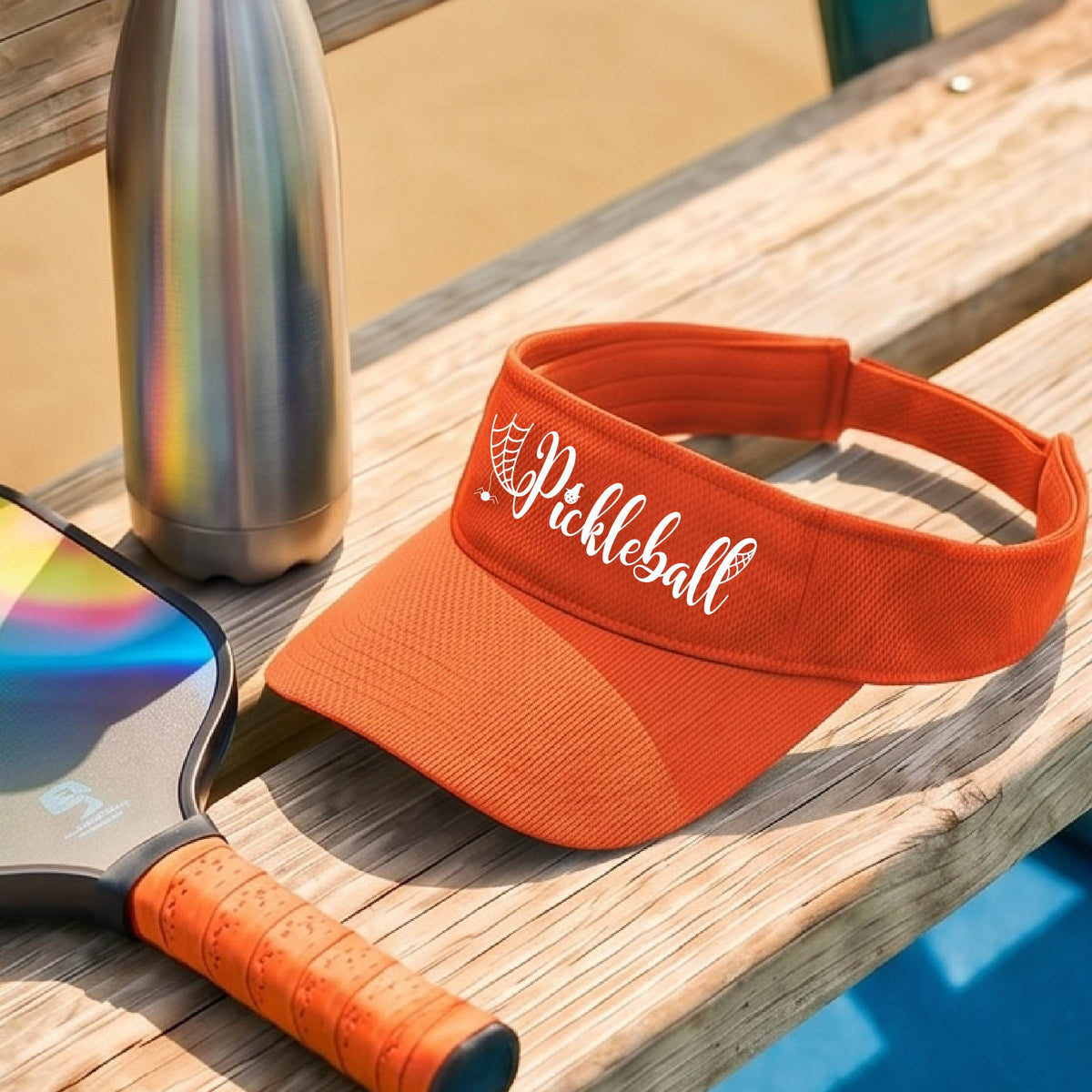 Halloween Pickleball Visors Moisture-Wicking High-Quality Performance Premium Headwear