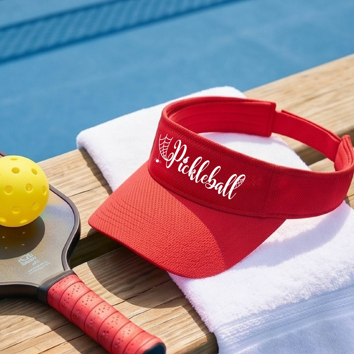 Halloween Pickleball Visors Moisture-Wicking High-Quality Performance Premium Headwear