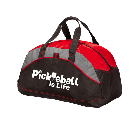 Pickleball is Life | Pickleball Sports Duffel | Medium Size Court Bag