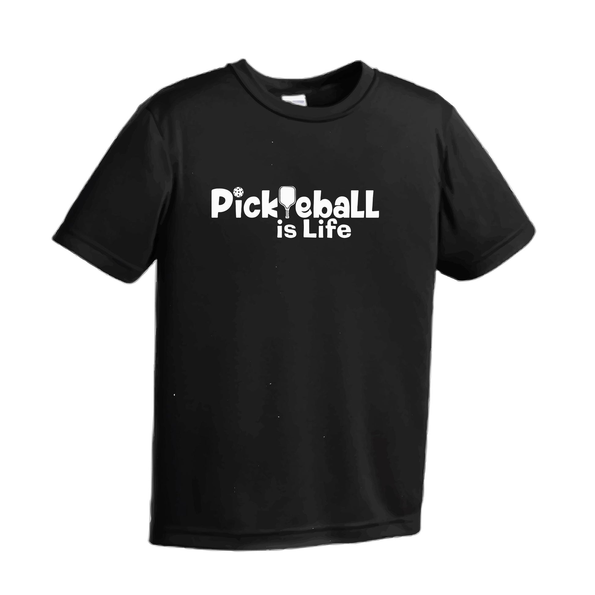 Pickleball is Life | Youth Short Sleeve Pickleball Performance T-Shirts | 100% Polyester