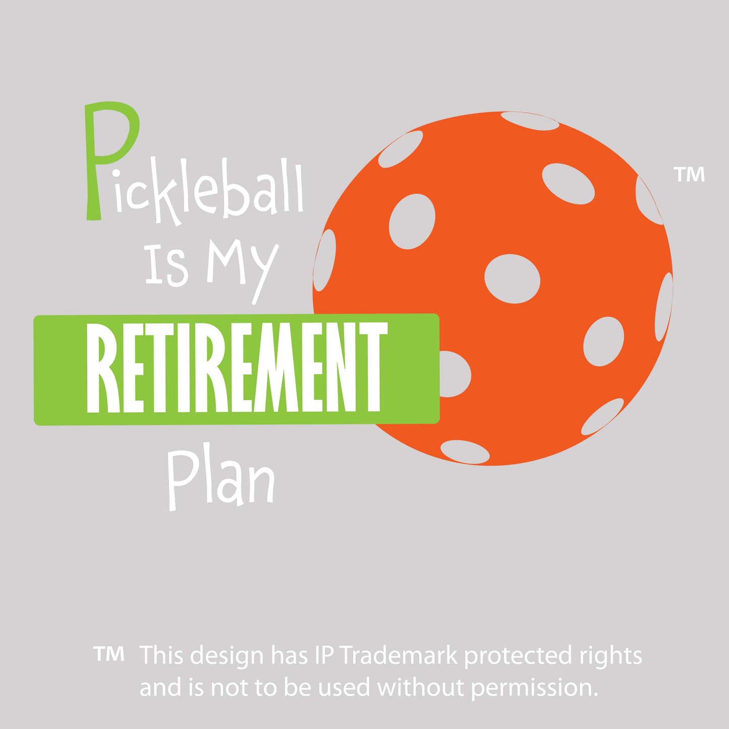 Pickleball is My Retirement Plan | Youth Short Sleeve Pickleball Performance T-Shirts | 100% Polyester