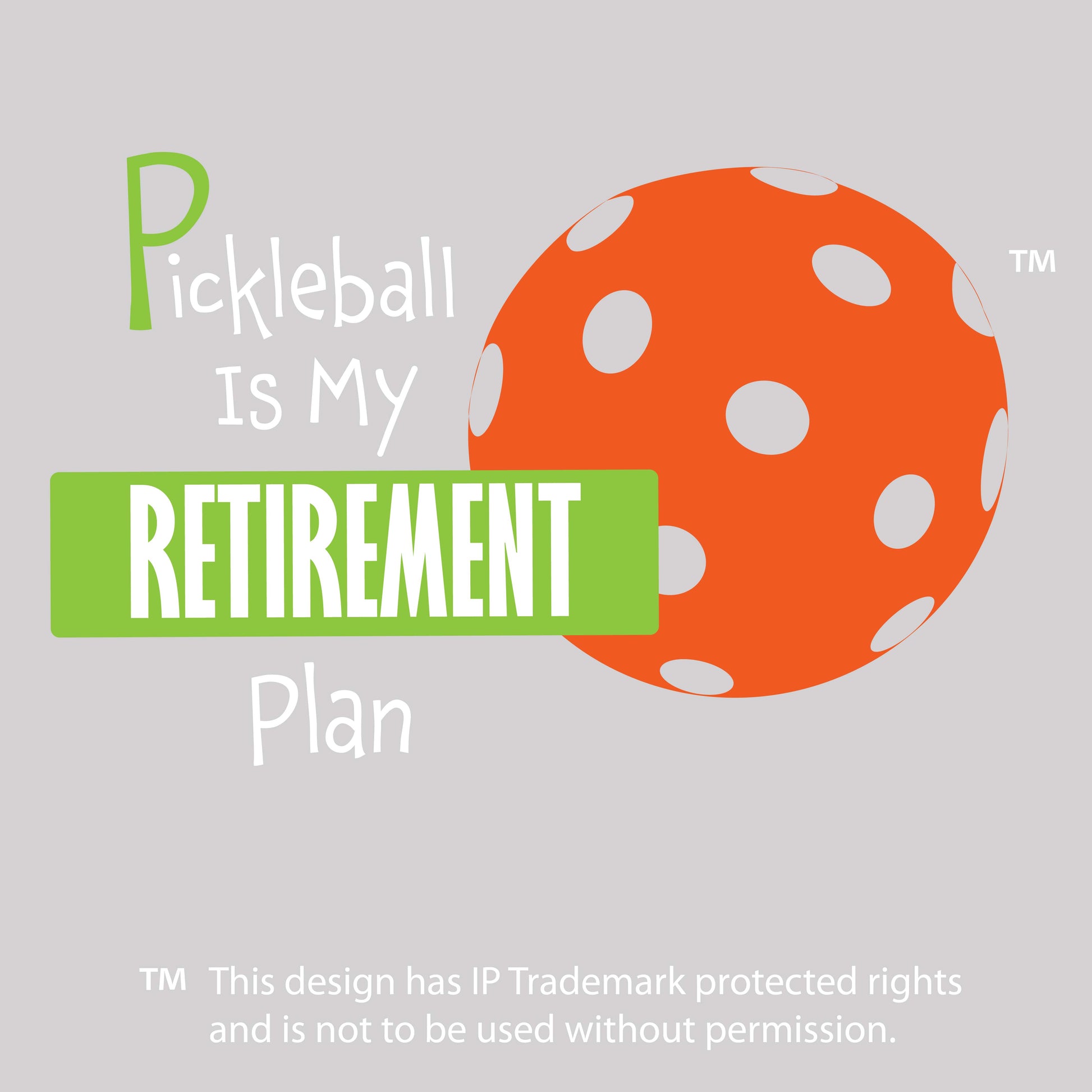 Pickleball is My Retirement Plan | Youth Short Sleeve Pickleball Performance T-Shirts | 100% Polyester
