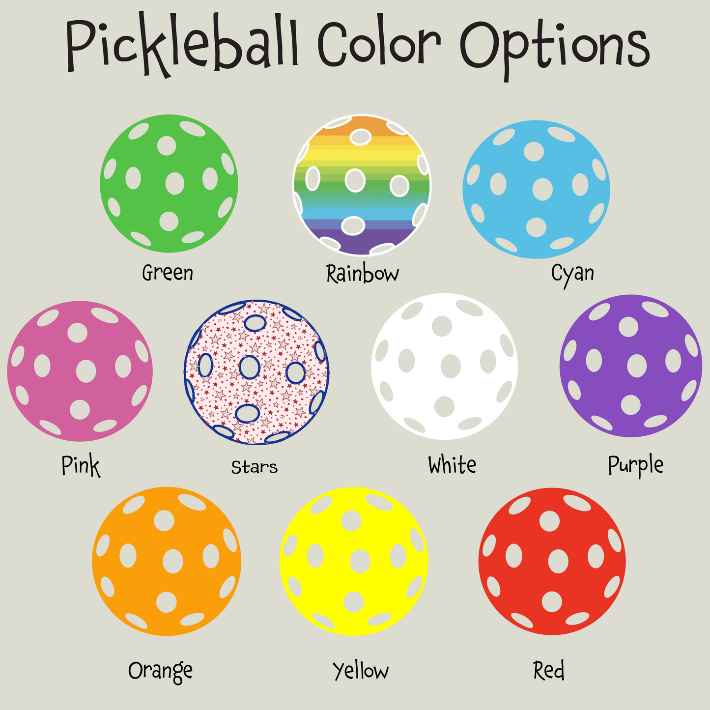 Pickleball Customizable (Colors White, Yellow, Purple, Rainbow, Red) | Women's Pickleball Skort