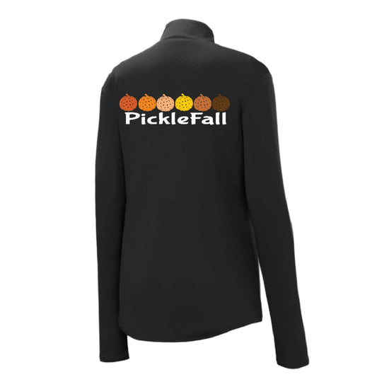 Picklefall | Women's 1/4 Zip Pickleball Performance Pullover Shirt | 100% Polyester