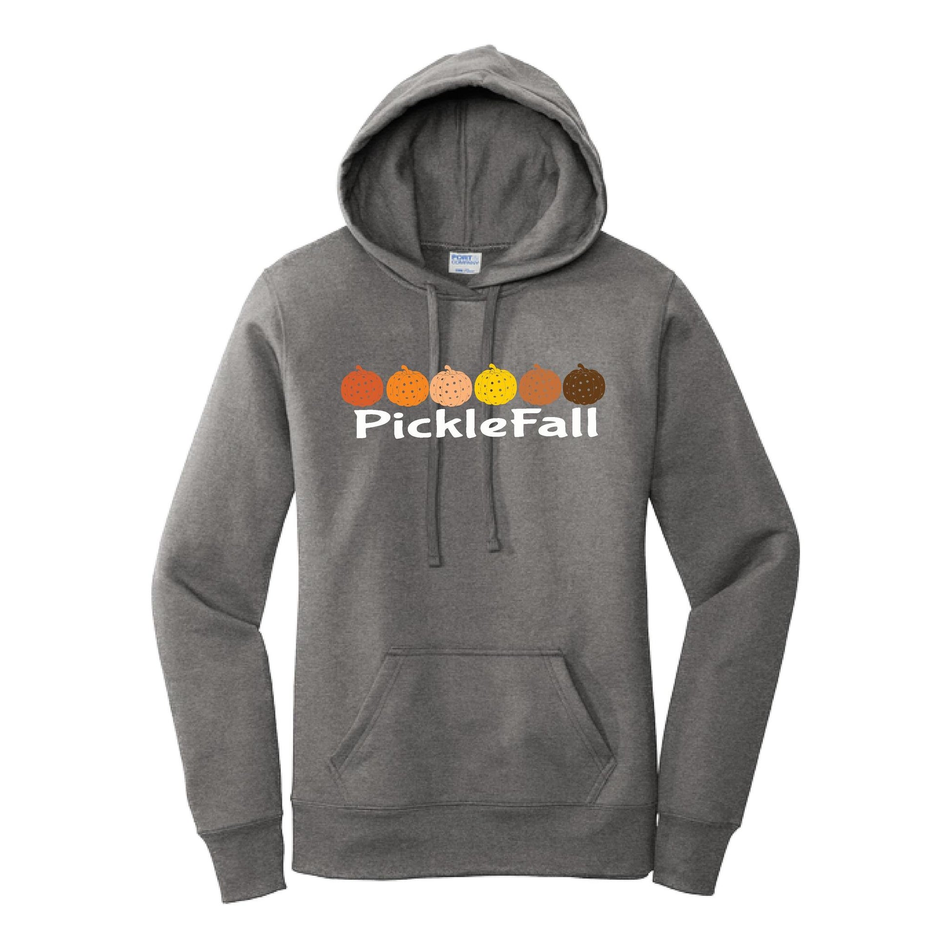 Picklefall | Women’s Fitted Hoodie Pickleball Sweatshirt | 50% Cotton 50% Poly Fleece