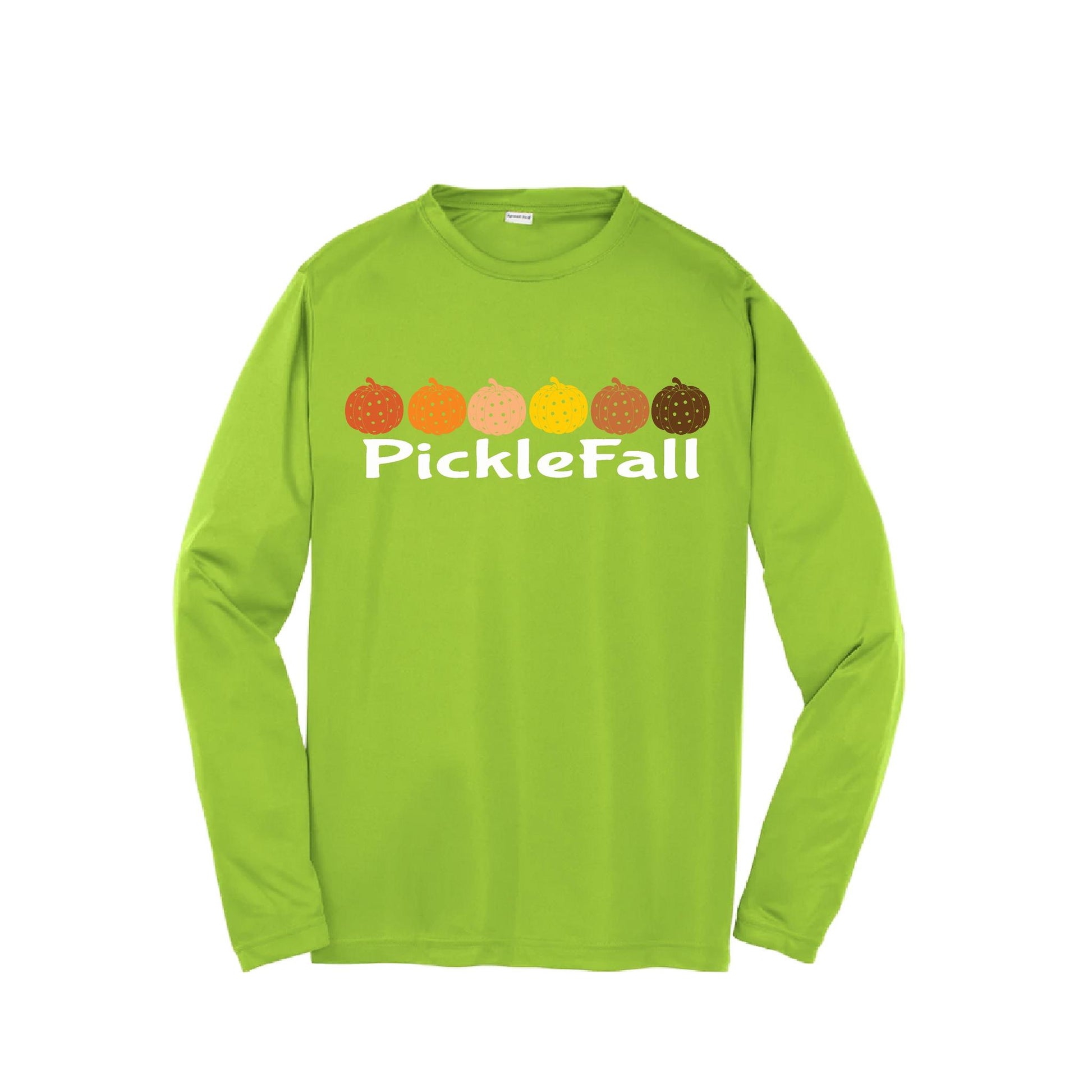 Picklefall | Youth Long Sleeve Pickleball Performance T-Shirts | 100% Polyester