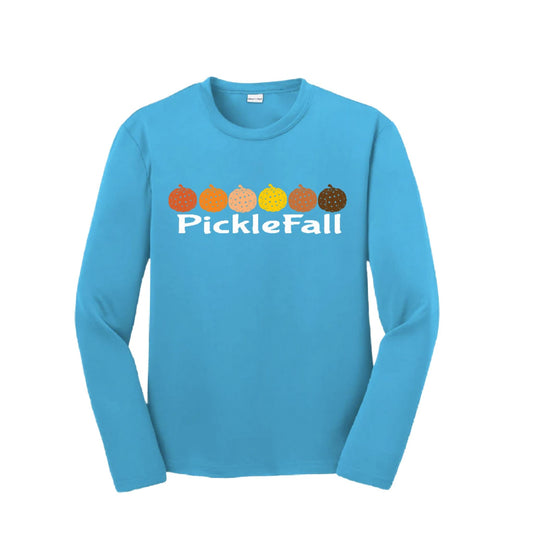 Picklefall | Youth Long Sleeve Pickleball Performance T-Shirts | 100% Polyester