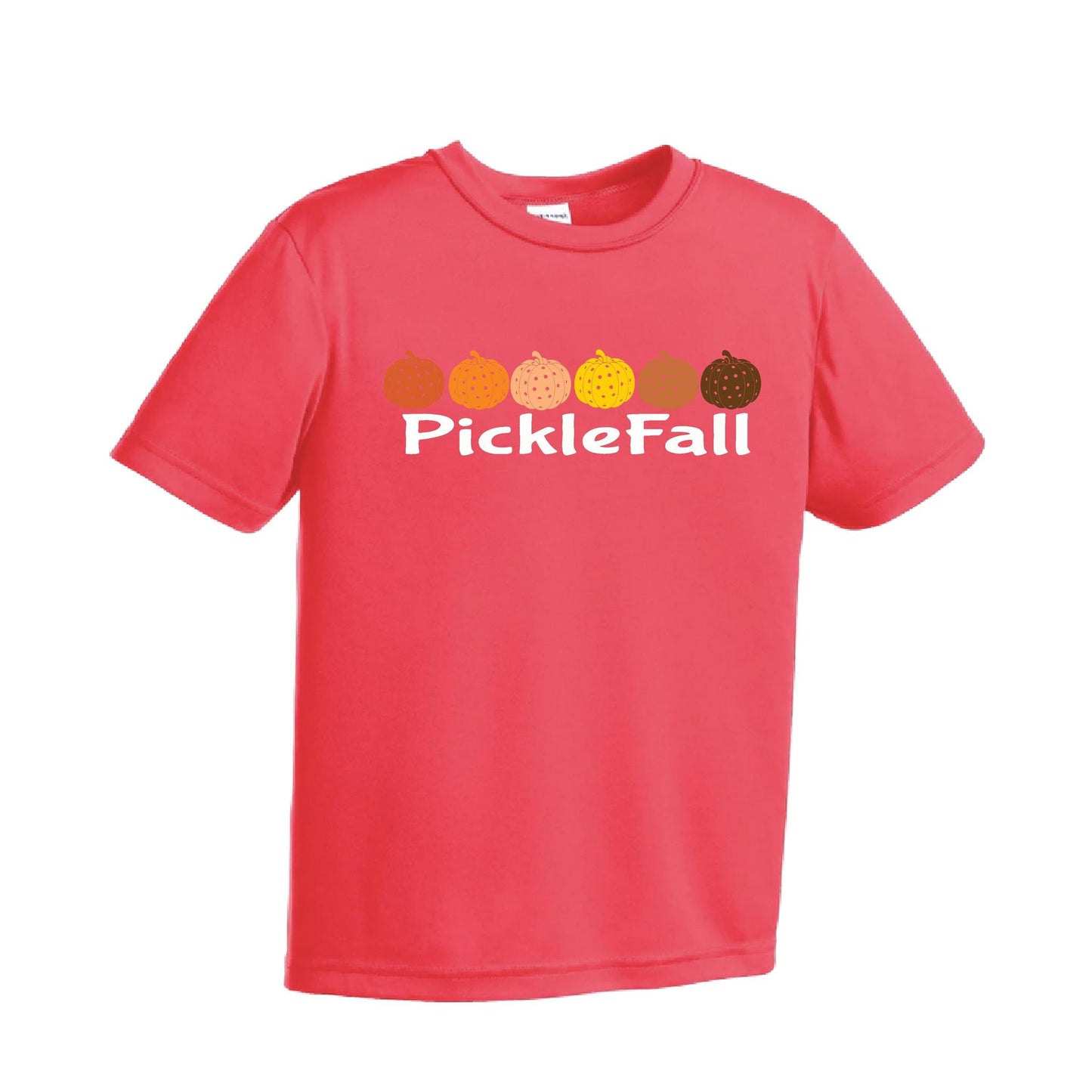 Picklefall | Youth Short Sleeve Pickleball Performance T-Shirt | 100% Polyester